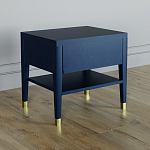 Прикроватная тумбочка с ящиком Elsa Dreams Blue варинант исполнения - 4 | Loft Concept в Казани