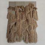 Декор настенный из соломы рафия CANVAS RAFFIA Decor варинант исполнения - 3 | Loft Concept в Казани