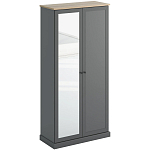 Двухдверный шкаф с зеркалом Percent Closet варинант исполнения - 2 | Loft Concept в Казани