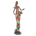 Фигурка негритянка с барабаном Ethno girl варинант исполнения - 1 | Loft Concept в Казани