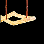 Люстра подвесная с фигурным светодиодным плафоном Calcite Figural Light варинант исполнения - 2 | Loft Concept в Казани