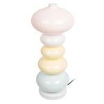 Настольная лампа из стеклянных сфер в пастельных тонах Высота 48 см Pastel Lunaria варинант исполнения - 2 | Loft Concept в Казани