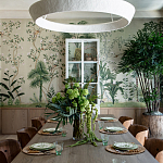 Обои ручная роспись Amazonia Icefield India варинант исполнения - 3 | Loft Concept в Казани