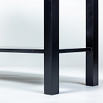 Черная консоль с выдвижными ящиками Monica варинант исполнения - 4 | Loft Concept в Казани