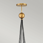 Подвесной светильник с шестью прозрачными стеклянными шарообразными плафонами Hinkley варинант исполнения - 5 | Loft Concept в Казани