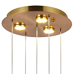 Потолочный светильник с пятью цветными плафонами Soar Colorful Lamp варинант исполнения - 2 | Loft Concept в Казани