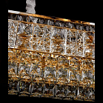 Люстра овальной формы хрустальная в неоклассическом стиле Majesty варинант исполнения - 3 | Loft Concept в Казани