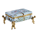 Шкатулка на четырех ангелах Blue Garden варинант исполнения - 1 | Loft Concept в Казани