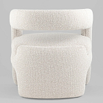 Кресло дизайнерское для лаунж зоны жемчужного цвета Pearl Lounge варинант исполнения - 7 | Loft Concept в Казани