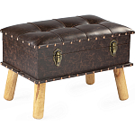 Пуф Leather Chest варинант исполнения - 1 | Loft Concept в Казани