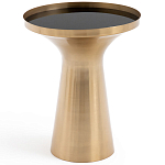 Приставной столик из латуни Grant Brass Side Table варинант исполнения - 1 | Loft Concept в Казани