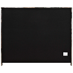 Кровать двуспальная серая с высоким мягким изголовьем Heart of the Bedroom варинант исполнения - 4 | Loft Concept в Казани