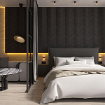 Гипсовая 3D панель с принтографией PE-08 варинант исполнения - 1 | Loft Concept в Казани