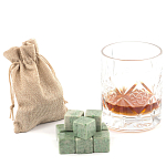 Камни для охлаждения виски из натурального камня жадеит Natural Stone Cube варинант исполнения - 5 | Loft Concept в Казани