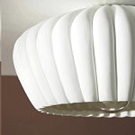 Потолочный светильник керамический Ceramic Embossed Lamp варинант исполнения - 3 | Loft Concept в Казани