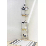 Полка напольная трехъярусная для ванной Bathroom Floor Shelf варинант исполнения - 5 | Loft Concept в Казани