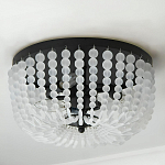 Потолочный светильник круглый с стеклянными бусинами Uniformity варинант исполнения - 3 | Loft Concept в Казани