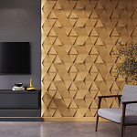 Гипсовая 3D панель с принтографией PM-49 варинант исполнения - 1 | Loft Concept в Казани