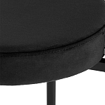 Табурет с мягким круглым сиденьем RIO Black варинант исполнения - 3 | Loft Concept в Казани