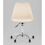 Офисный стул на металлическом основании EGGERY Beige пластик варинант исполнения - 5 | Loft Concept в Казани