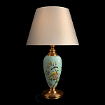 Настольная лампа голубая с изображением птиц Slip Away варинант исполнения - 2 | Loft Concept в Казани