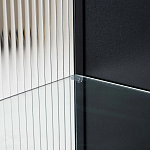 Сервант четырехдверный с рифленым стеклом The Keeper варинант исполнения - 4 | Loft Concept в Казани