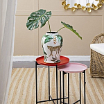 Ваза из фарфора с ручной росписью Leopard Collection  варинант исполнения - 6 | Loft Concept в Казани