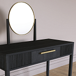 Туалетный Стол с зеркалом Primo Черный дуб варинант исполнения - 3 | Loft Concept в Казани