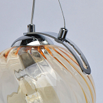 Подвесной светильник со стеклянном плафоном в форме бокала Kaleido варинант исполнения - 9 | Loft Concept в Казани