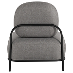 Кресло в серой рогожке  COLOR BLOCK варинант исполнения - 4 | Loft Concept в Казани