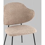 Стул Bellamy букле кофейный варинант исполнения - 2 | Loft Concept в Казани