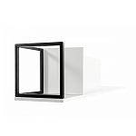 Полка навесная белая открытая Strict Lines  варинант исполнения - 4 | Loft Concept в Казани