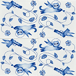 Плитка с узором Пистолеты варинант исполнения - 2 | Loft Concept в Казани