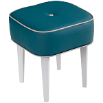 Квадратный мягкий пуф на белых ножках Winton Pouf Square варинант исполнения - 13 | Loft Concept в Казани