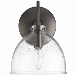 Бра с куполообразным прозрачным плафоном Glass Dome with Seeds варинант исполнения - 4 | Loft Concept в Казани