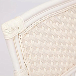 Комплект уличной мебели из ротанга Eloise белый варинант исполнения - 2 | Loft Concept в Казани