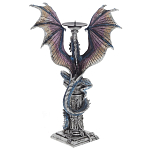 Подсвечник в виде Дракона Grey Blue Dragon Candlestick варинант исполнения - 4 | Loft Concept в Казани