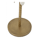 Столик золотистый с цветочной композицией на основании Forest Fairy Tale варинант исполнения - 5 | Loft Concept в Казани