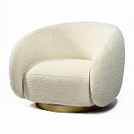 Кресло Bear Белое букле варинант исполнения - 1 | Loft Concept в Казани