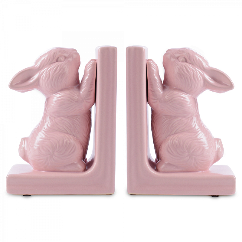 Держатель для книг Pink Rabbit Розовый в Казани | Loft Concept 