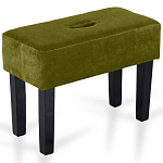 Мягкий  пуф на черных ножках Winton Pouf варинант исполнения - 3 | Loft Concept в Казани