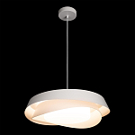 Подвесной светильник круглый белого цвета из металла Vita Cuna варинант исполнения - 4 | Loft Concept в Казани