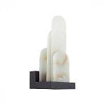 Бра с белыми вертикальными элементами Alabaster Totem варинант исполнения - 1 | Loft Concept в Казани