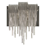 Бра с перфорированными металлическими дугами и цепочками 22 см Atlantis Chain варинант исполнения - 9 | Loft Concept в Казани