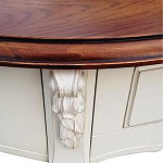 Деревянная консоль с ящиком в стиле прованс Hadrienne Montmartre Provence Connsole Table варинант исполнения - 3 | Loft Concept в Казани