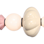 Подвесной светильник фигруный с керамическими элементами 18W LED Fragrant Light варинант исполнения - 4 | Loft Concept в Казани