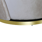 Кресло вращающееся велюровое кремовое Rotation варинант исполнения - 3 | Loft Concept в Казани