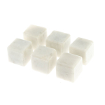 Камни для охлаждения виски из белого мрамора Natural Stone Cube варинант исполнения - 3 | Loft Concept в Казани