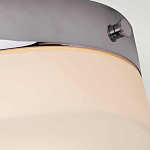 Потолочный светильник для ванных комнат с цилиндрическим плафоном из опалового стекла Elstead Lighting варинант исполнения - 2 | Loft Concept в Казани