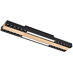 Потолочный светильник черный GAVIN WOOD 1 варинант исполнения - 1 | Loft Concept в Казани